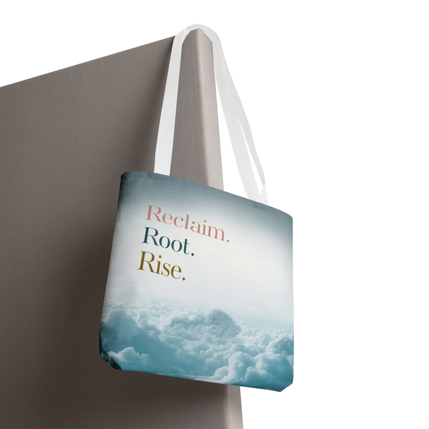 Personalized Nurse Tote Bag | Reclaim Root Rise Gift with Name & Credentials