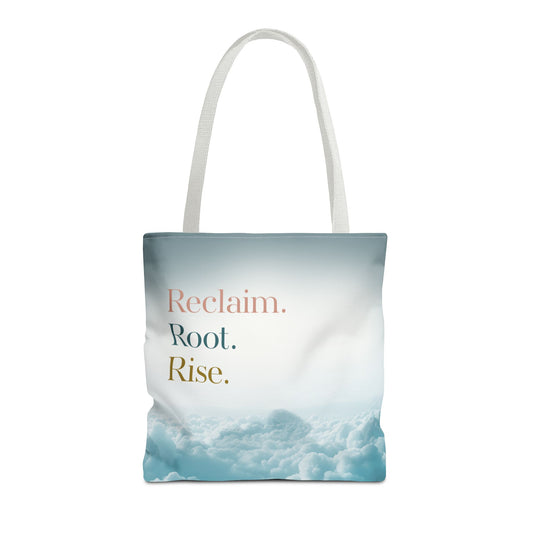Personalized Nurse Tote Bag | Reclaim Root Rise Gift with Name & Credentials