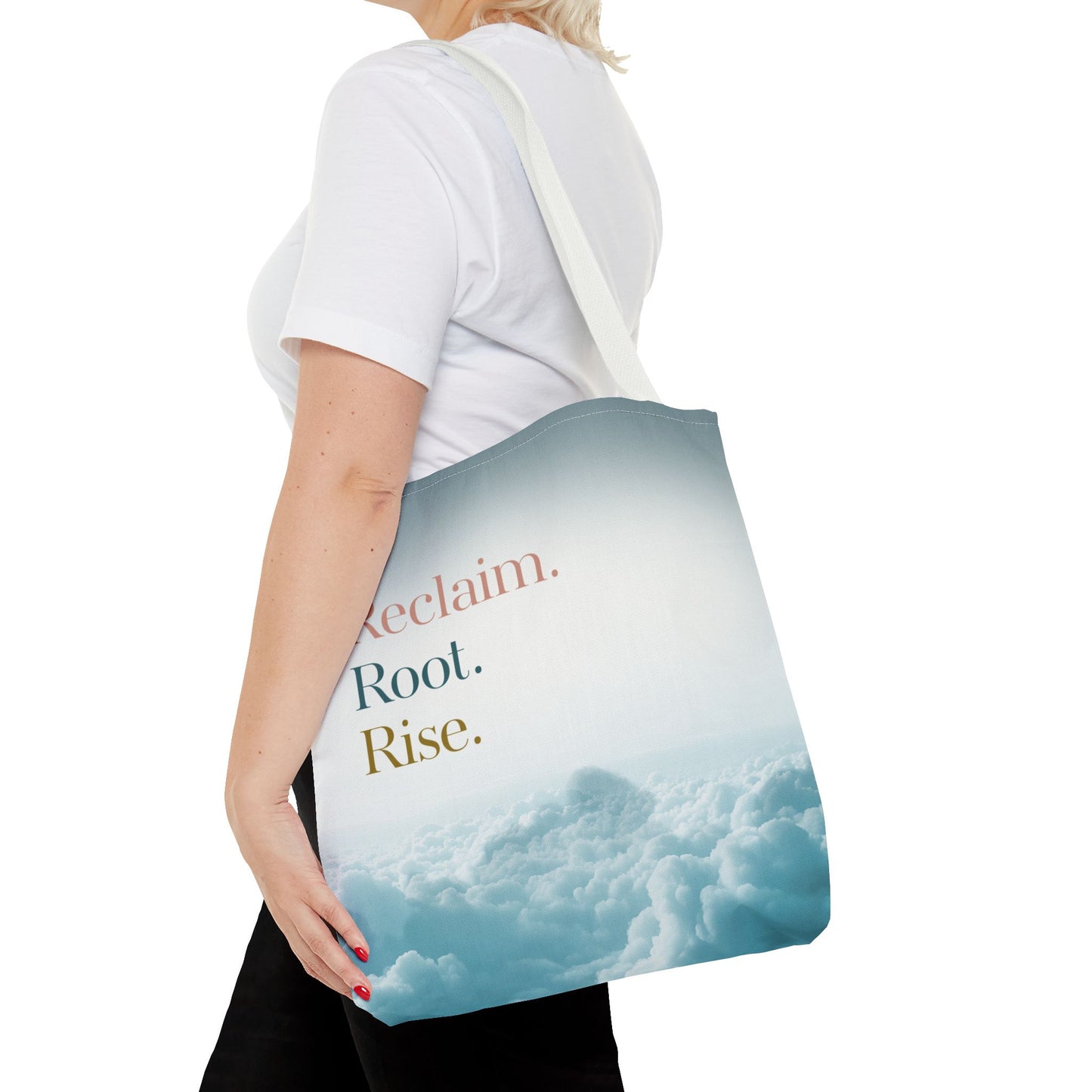 Personalized Nurse Tote Bag | Reclaim Root Rise Gift with Name & Credentials