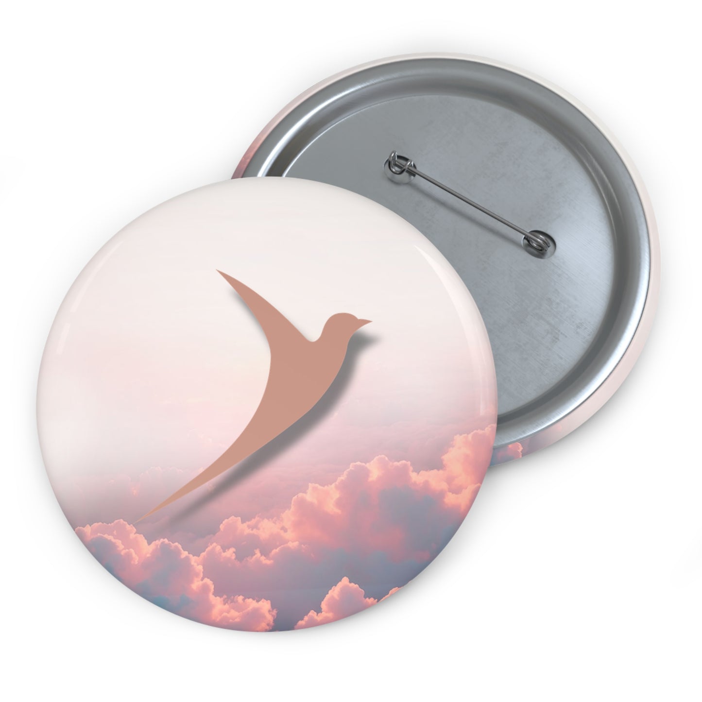 Nurse Pin Button 3 Inch | Reclaim Root Rise Badge Pin for Nurses & Students