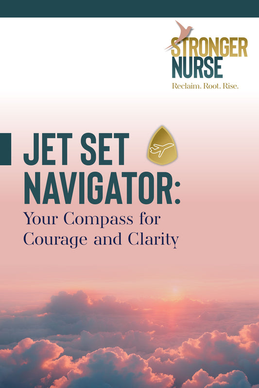 Jet Set Navigator Travel Nursing Workbook | Contract, Pay & Assignment Planner for Travel Nurses (Instant Download)