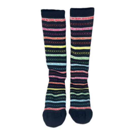 Designer-Inspired Striped Compression Socks for Nurses | Stronger Nurse Vault